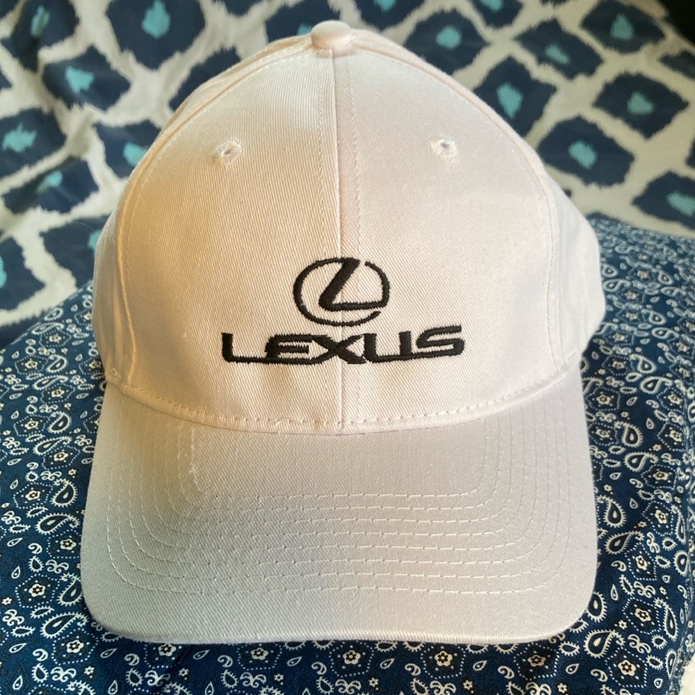 Lexus ballcap ball hat cotton white one size fits all new